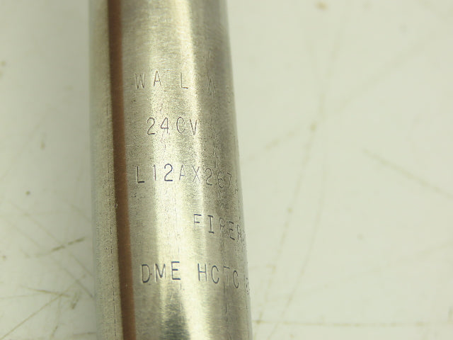 DME HCTC-05-12 Firerod Stainless Thermocouple Tube Heater 240V 1570W 12"