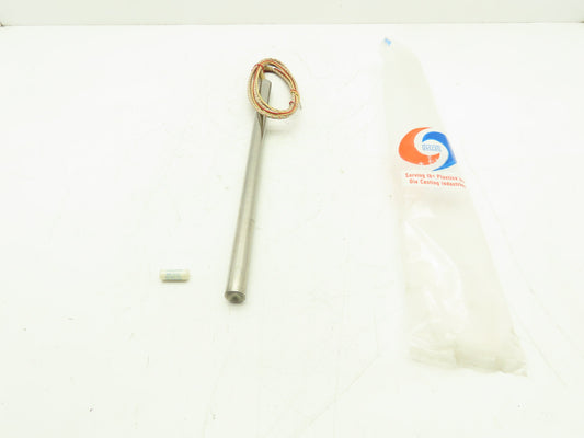 DME HCTC-05-12 Firerod Stainless Thermocouple Tube Heater 240V 1570W 12"