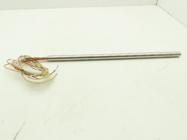 HCTC 05-16 DME Firerod Stainless Thermocouple Tube Heater 240V 2110W 16"