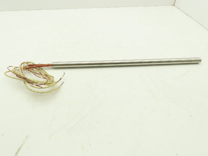 HCTC 05-16 DME Firerod Stainless Thermocouple Tube Heater 240V 2110W 16"