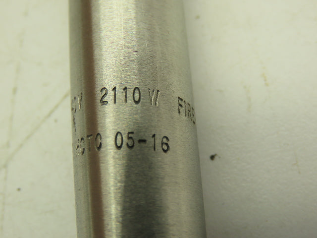 HCTC 05-16 DME Firerod Stainless Thermocouple Tube Heater 240V 2110W 16"