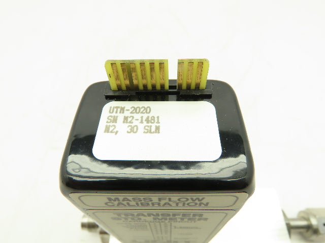 Unit UTM-2020 Mass Flow Controller N2 Gas 30 SLM Card Edge 500 PSI