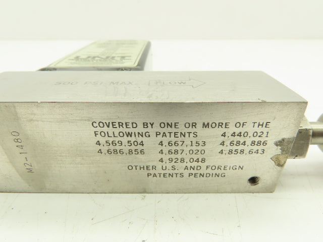 Unit UTM-2020 Mass Flow Controller N2 Gas 20 SLPM Card Edge 500 PSI