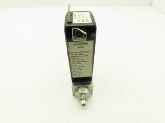 Unit UTM-2020 Mass Flow Controller N2 Gas 20 SLPM Card Edge 500 PSI
