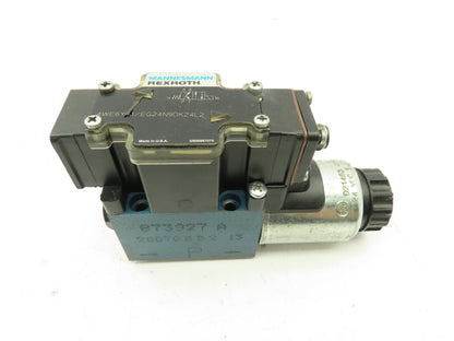 Rexroth 4WE6Y61/EG24N9DK24L2 Hydraulic Solenoid Valve 24VDC