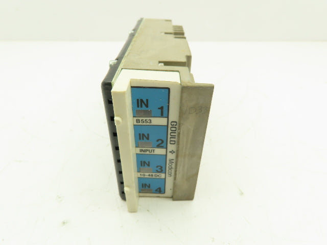 Gould Modicon B553 Input Module 10-48V DC Plug-In