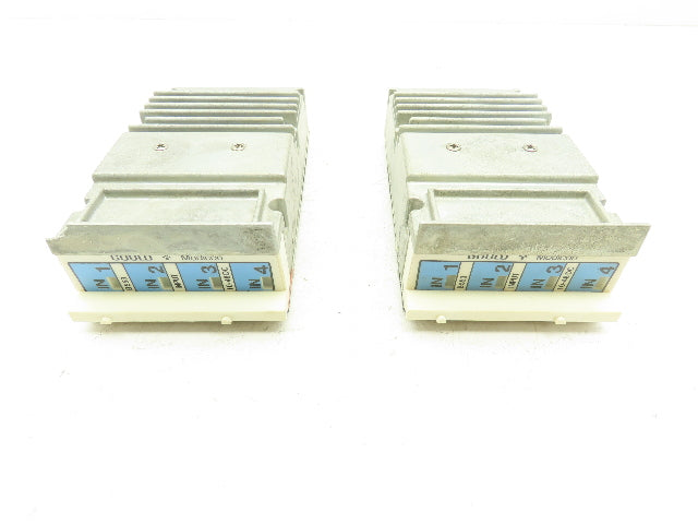 Gould Modicon B553 Input Module 10-48V DC Plug-In  LOT OF 2