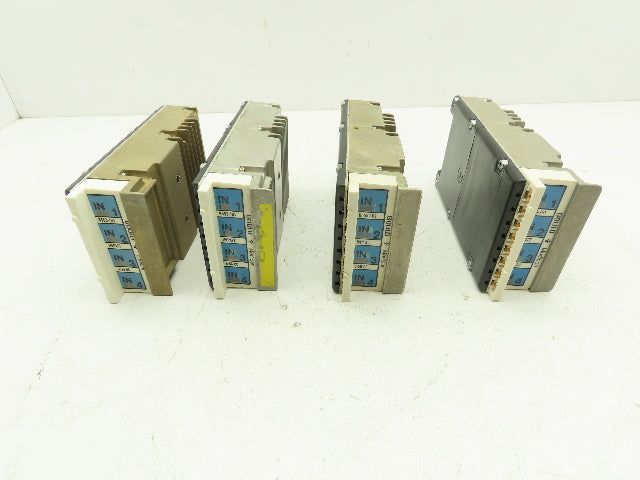 Gould Modicon B553-101 Input Module 9-56VDC Plug-In  LOT OF 4