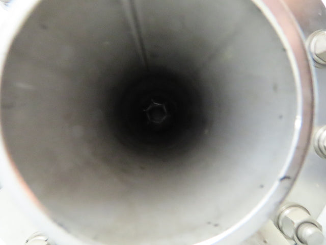 In-Line Multi-Stage Stainless Turbine Torpedo Pump 3" Inlet 40Hp 125GPM 15' Pipe
