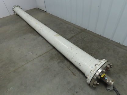 In-Line Multi-Stage Stainless Turbine Torpedo Pump 3" Inlet 40Hp 125GPM 15' Pipe