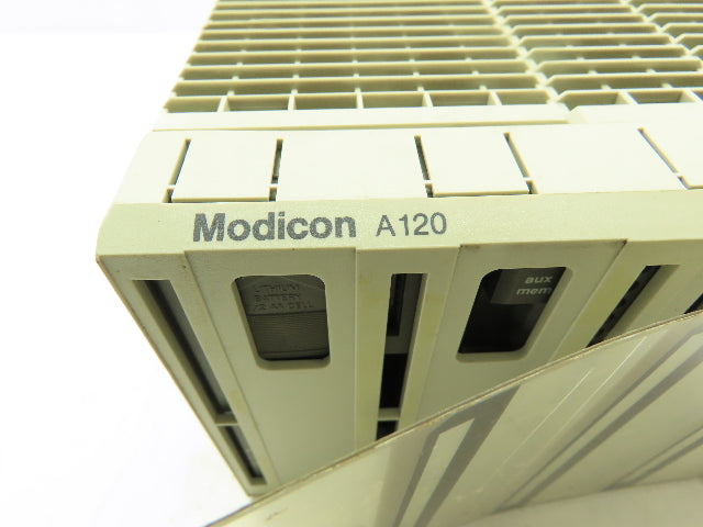 Modicon PC-A984-145 Programmable CPU Control Input/Output A120 Card Rack