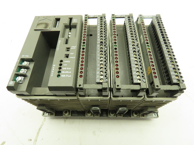 Modicon PC-A984-145 Programmable CPU Control Input/Output A120 Card Rack