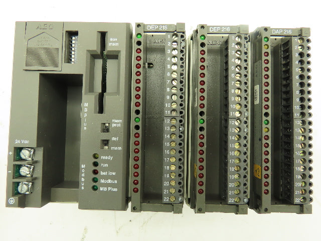 Modicon PC-A984-145 Programmable CPU Control Input/Output A120 Card Rack