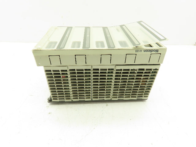 Modicon PC-A984-145 Programmable CPU Control Input/Output A120 Card Rack