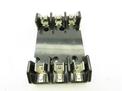 USO H60030 Fuse Holder 3-Pole Fuse Block 30A Class H 30 Amp 600V  LOT OF 6