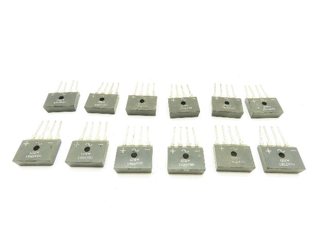 Motorola MDA970A5 Semiconductor Single-Phase Full-Wave Bridge 4-Pin Lot of 12