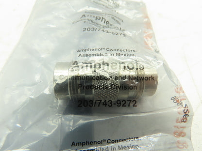 Amphenol 82-5588 Coaxial Connector Twinax Jack to Jack Adapter Lot of 10