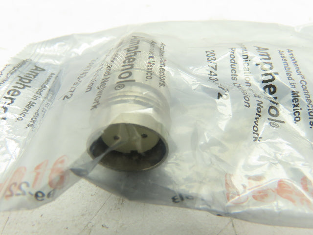 Amphenol 82-5588 Coaxial Connector Twinax Jack to Jack Adapter Lot of 10