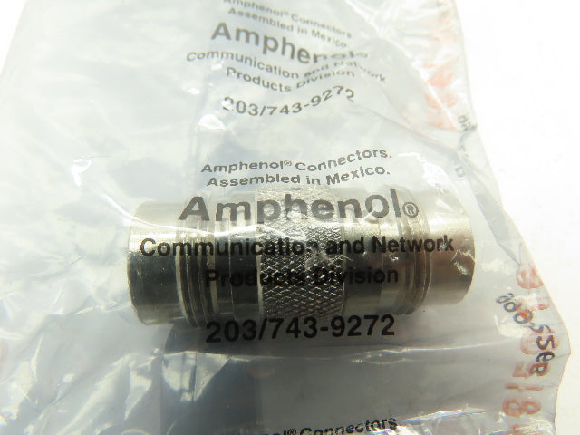 Amphenol 82-5588 Coaxial Connector Twinax Jack to Jack Adapter Lot of 10