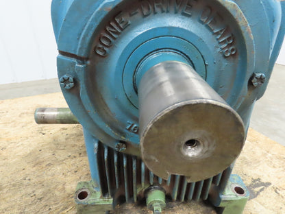 Cone Drive HU-7600C-BL Ex-Cell-O Gearbox Speed Reducer 15:1 Ratio 3-1/4" Output