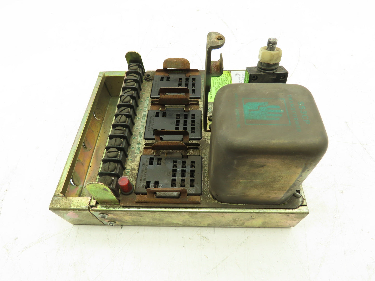 Protection Controls SS3CP Form 7256 Protectofier ACF 3-Relay Board 117 VAC