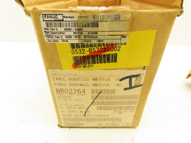Fanuc 20-50-913857 Servo Motor Adaptor Cap Reducer A06B-0532-B572