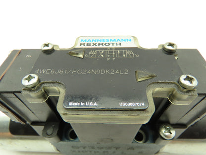 Rexroth 4WE6J61/EG24N9DK24L2 Hydraulic Directional Solenoid Valve 24VDC