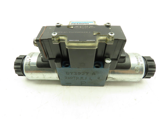 Rexroth 4WE6J61/EG24N9DK24L2 Hydraulic Directional Solenoid Valve 24VDC
