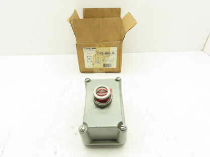 Killark FXCS-0B24-RL Red Pilot Light Indicator For Hazardous Location 125V Max