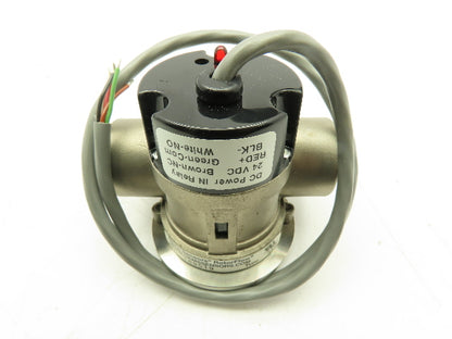 Gems Sensors 189519 RotorFlow Flow Monitor Sensor 24VDC 1"NPT RFS 2500 Stainless