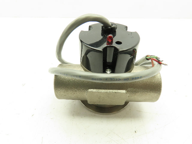 Gems Sensors 189519 RotorFlow Flow Monitor Sensor 24VDC 1"NPT RFS 2500 Stainless