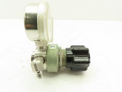 Veriflo IR400S Stainless Pressure Regulator Gas/Oxygen Dual Gauge 100 PSI