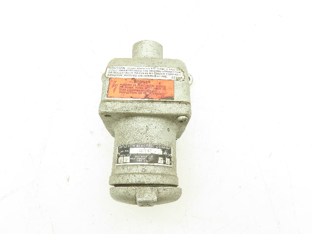APPLETON AE342 AE342 Cast Iron 30A Receptacle Housing NO PLUG