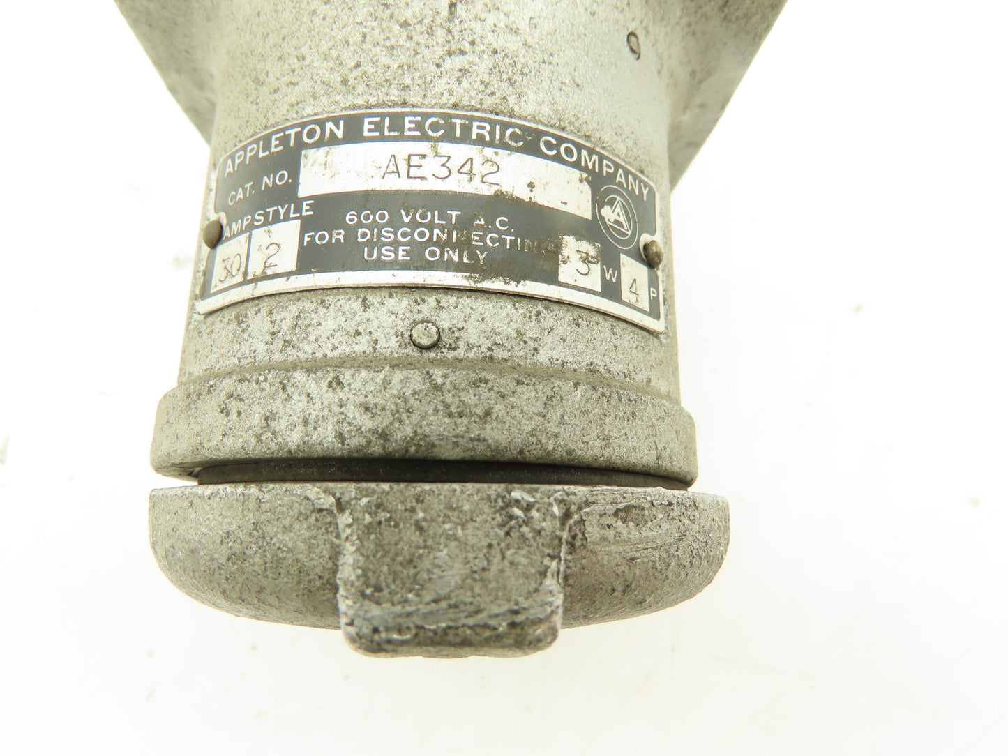 APPLETON AE342 AE342 Cast Iron 30A Receptacle Housing NO PLUG