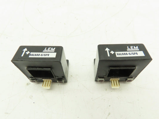 LEM HAL600-S/SP8 Current Transducer 600 Amp AC/DC Voltage 4-Pin  LOT OF 2
