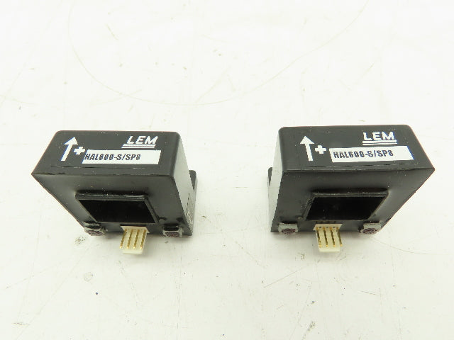 LEM HAL600-S/SP8 Current Transducer 600 Amp AC/DC Voltage 4-Pin  LOT OF 2