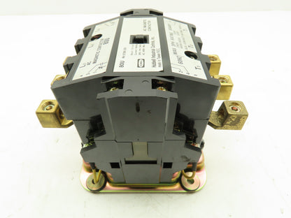 Hubbell 57300-225 Non Reversing AC Magnetic Contactor 80U 3-Pole 115V Coil 90A