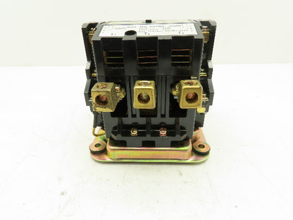 Hubbell 57300-225 Non Reversing AC Magnetic Contactor 80U 3-Pole 115V Coil 90A