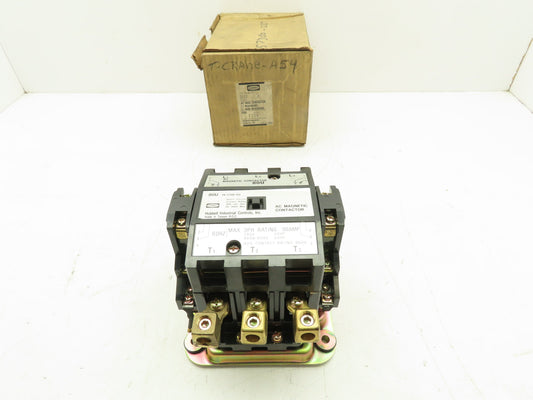 Hubbell 57300-225 Non Reversing AC Magnetic Contactor 80U 3-Pole 115V Coil 90A