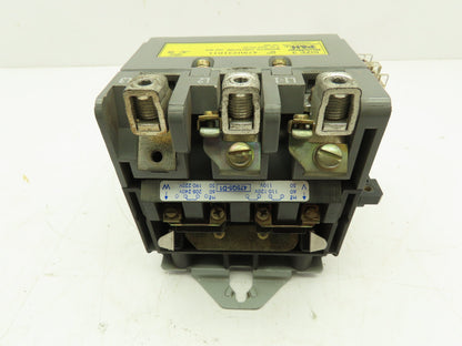 Harnischfeger 479U231D11 Contactor Starter Sz3  3-Pole 120V/240V Multi Volt Coil