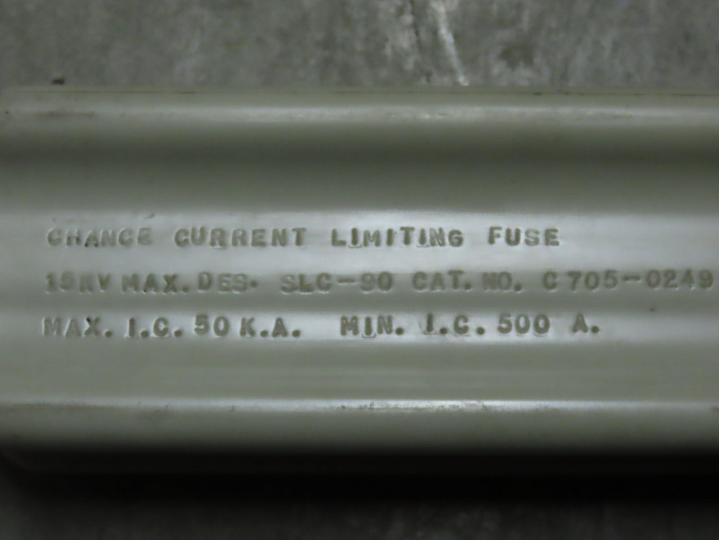 Chance C705-0249 Backup Current Limiting Fuse SLC-90  50 K.A.  500A   15 KV