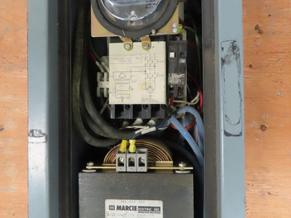 Syndevco 4335-100 Interlock Disconnect 480/575V Dual Plug 100 Amp Breaker Switch