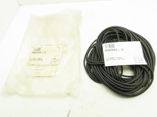 406393-3 O-Ring Gasket Seal Black Rubber EPDM 36.75" ID x .25" DIA Lot of 2