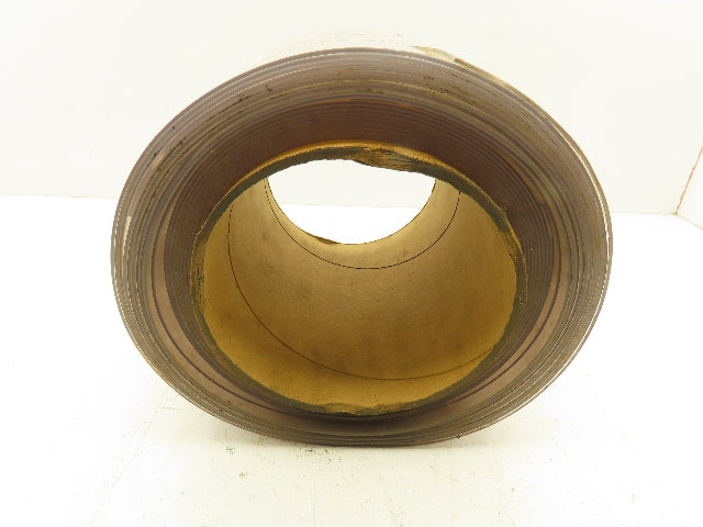 Clear Polyurethane Smooth Plastic Conveyor Belt 7-3/4" x 36'