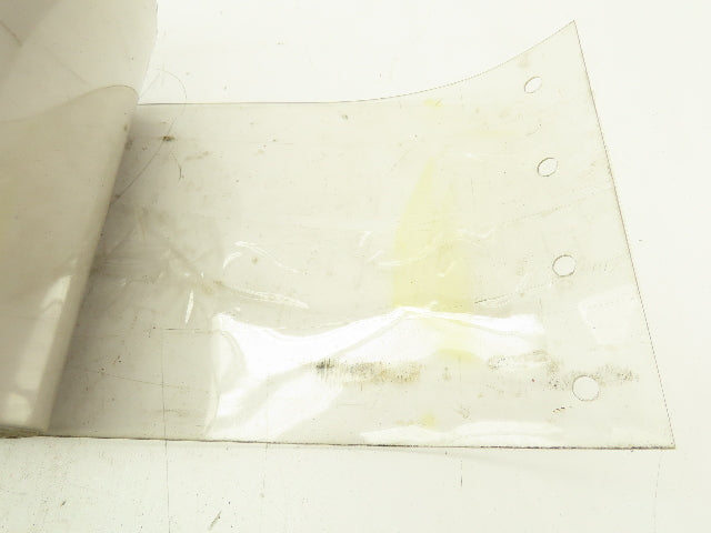 Clear Polyurethane Smooth Plastic Conveyor Belt 7-3/4" x 36'