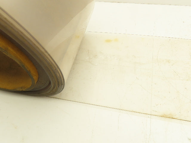 Clear Polyurethane Smooth Plastic Conveyor Belt 7-3/4" x 36'