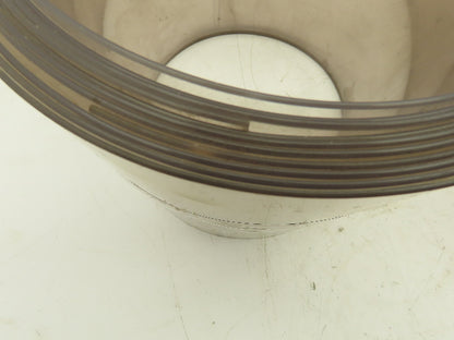 Clear Polyurethane Smooth Plastic Conveyor Belt 7-3/4" x 36'