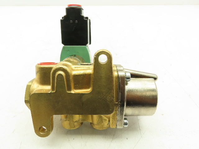 Asco Red Hat JKHX8344G074MFMO27248 Pneumatic Solenoid Valve 120V 1/2NPT 150PSI