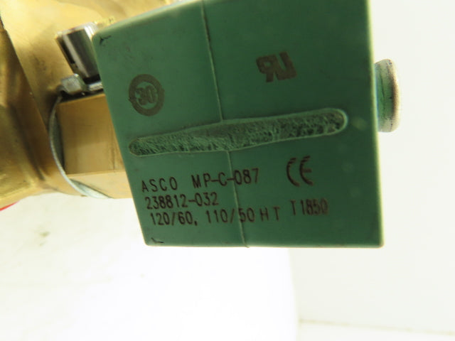 Asco Red Hat JKHX8344G074MFMO27248 Pneumatic Solenoid Valve 120V 1/2NPT 150PSI