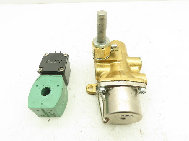 Asco Red Hat JKHX8344G074MFMO27248 Pneumatic Solenoid Valve 120V 1/2NPT 150PSI